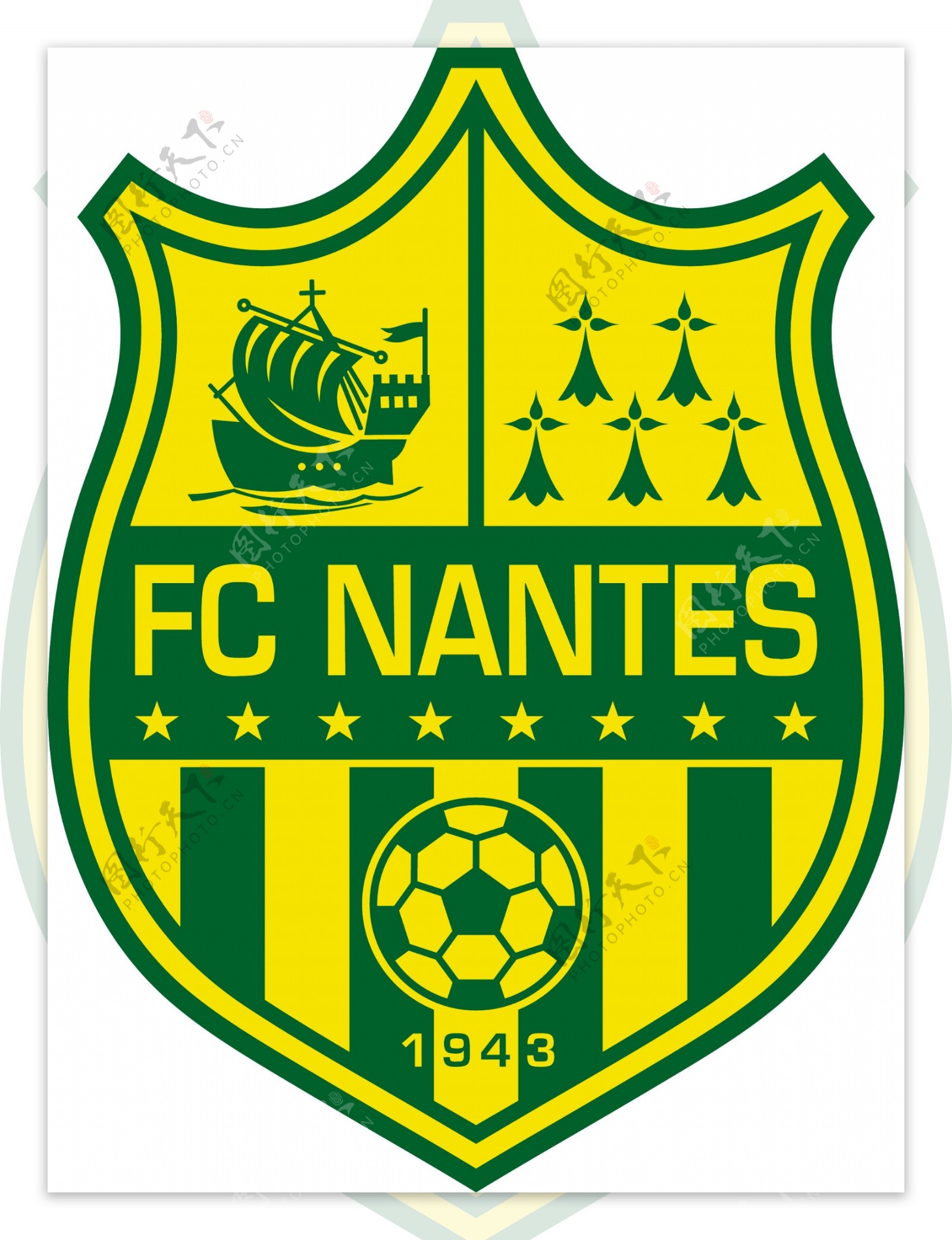 南特足球俱乐部徽标图片