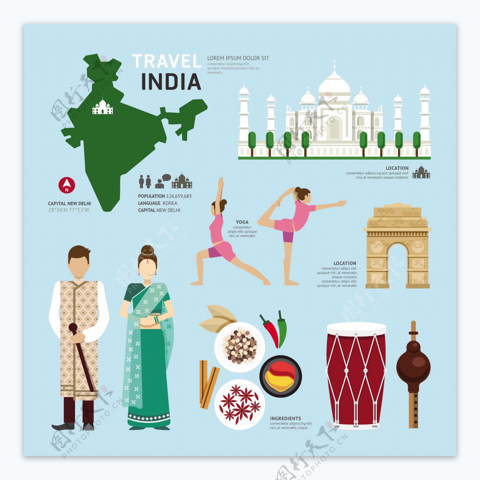 旅游文化之印度文化