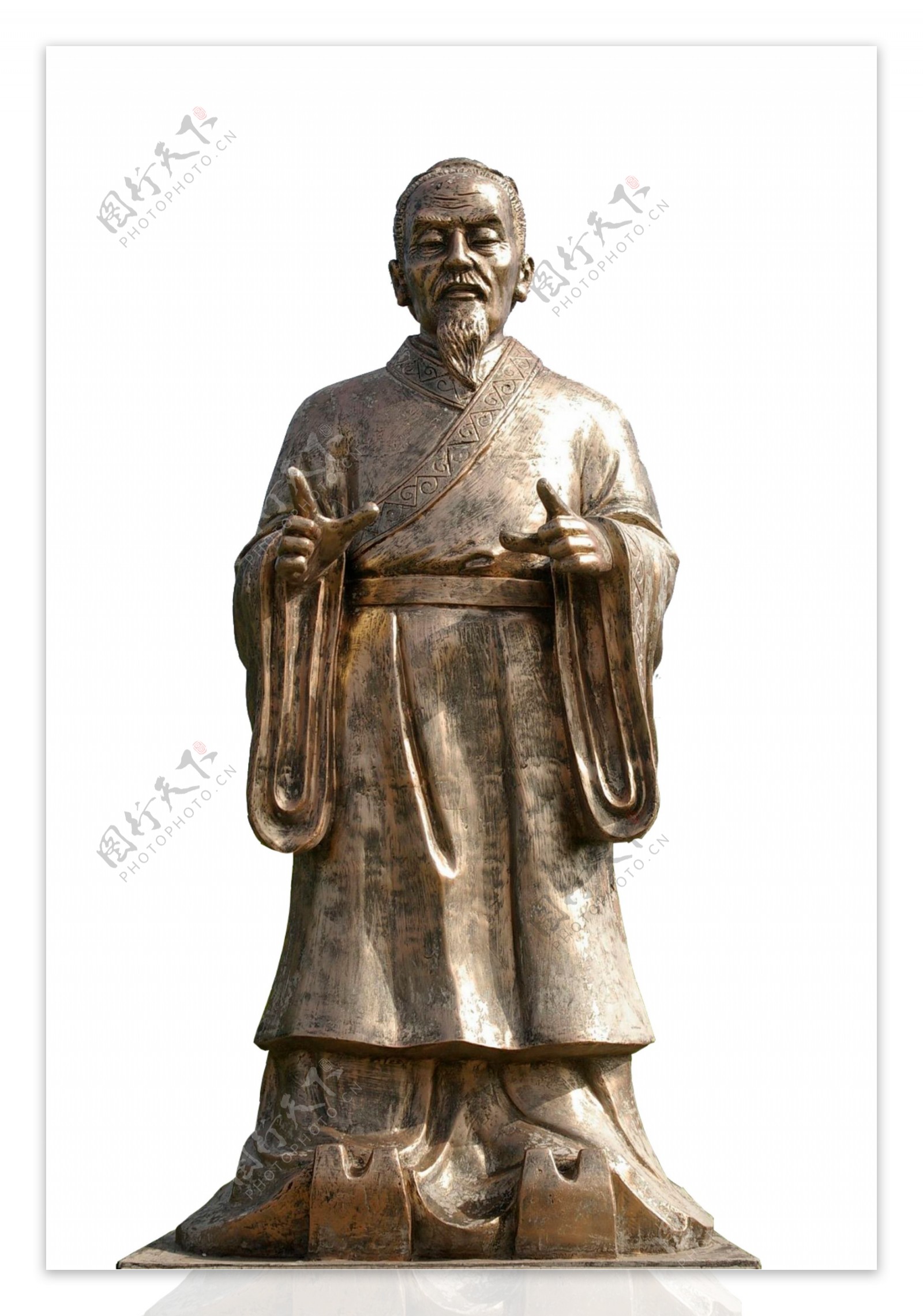祖冲之人物雕塑图片