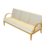 3D沙发长椅模型
