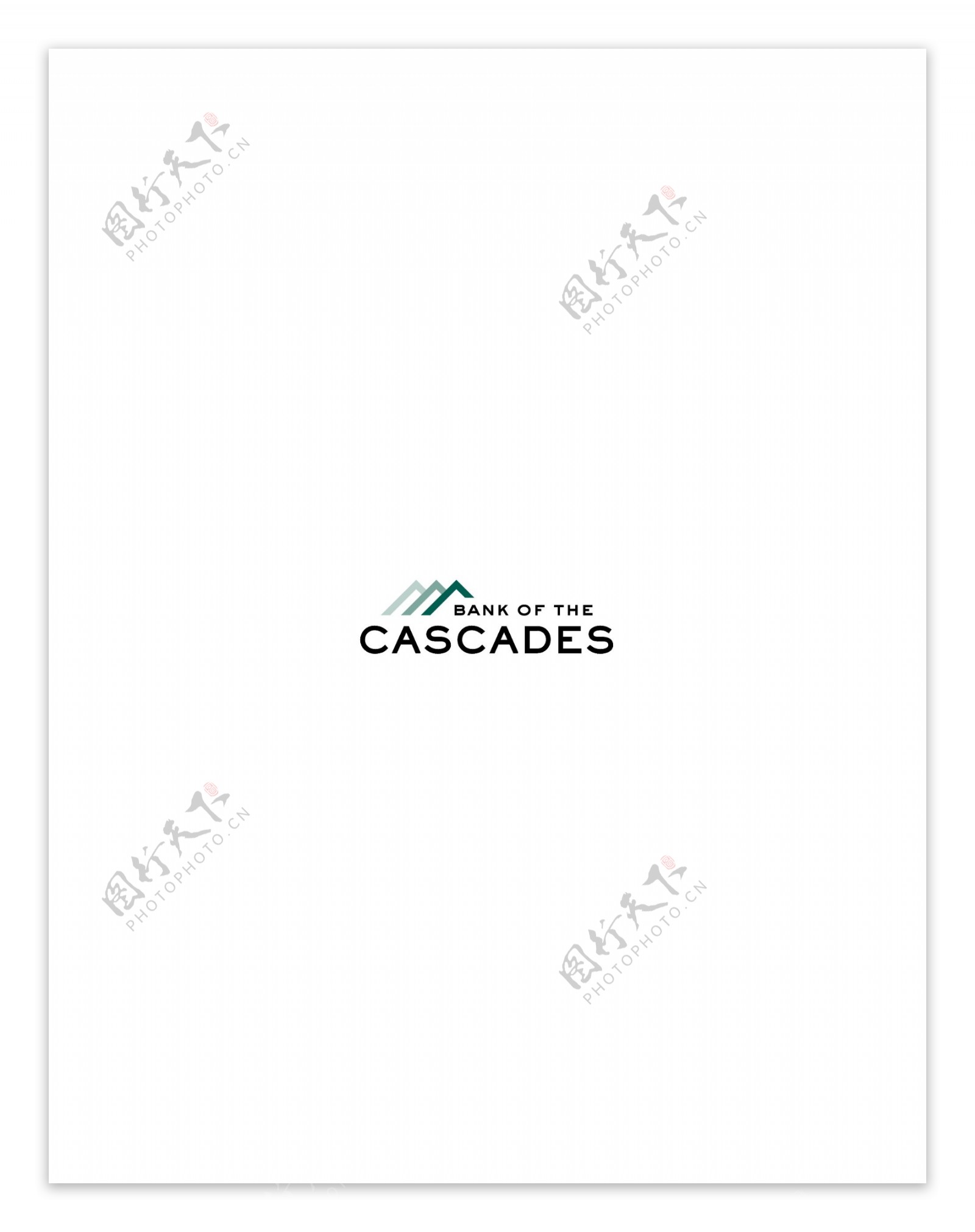 BankoftheCascadeslogo设计欣赏BankoftheCascades信用卡标志下载标志设计欣赏