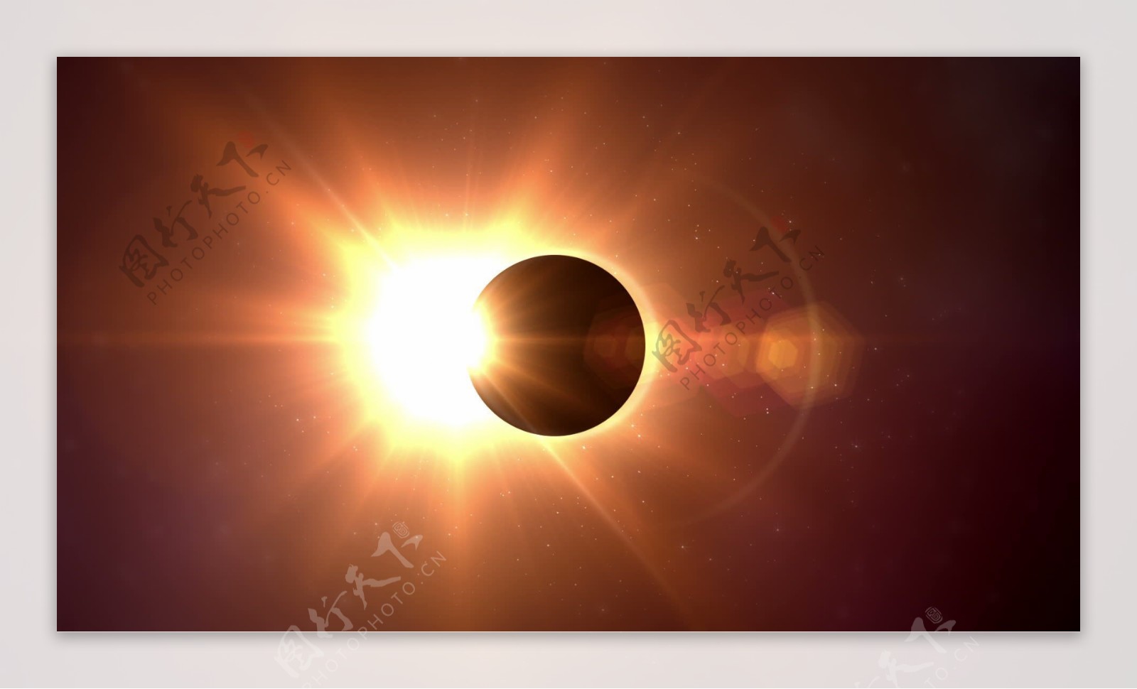 太阳能ecclipse平面运动的背景视频免费下载
