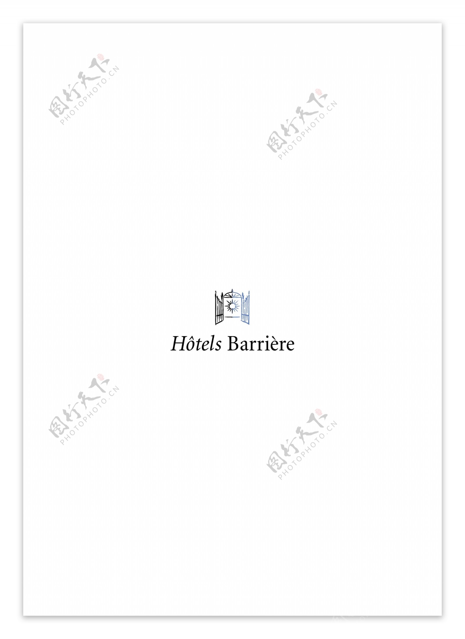 HotelsBarrierelogo设计欣赏HotelsBarriere著名酒店标志下载标志设计欣赏