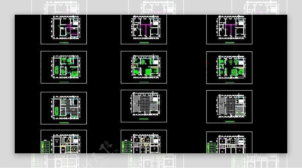 农村小别墅设计竣工图nbsp13x10