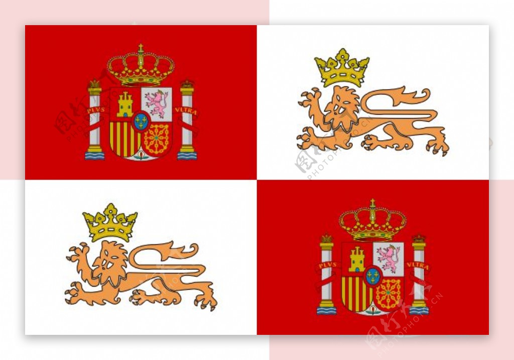 历史悠久的西班牙皇家海军的剪辑艺术