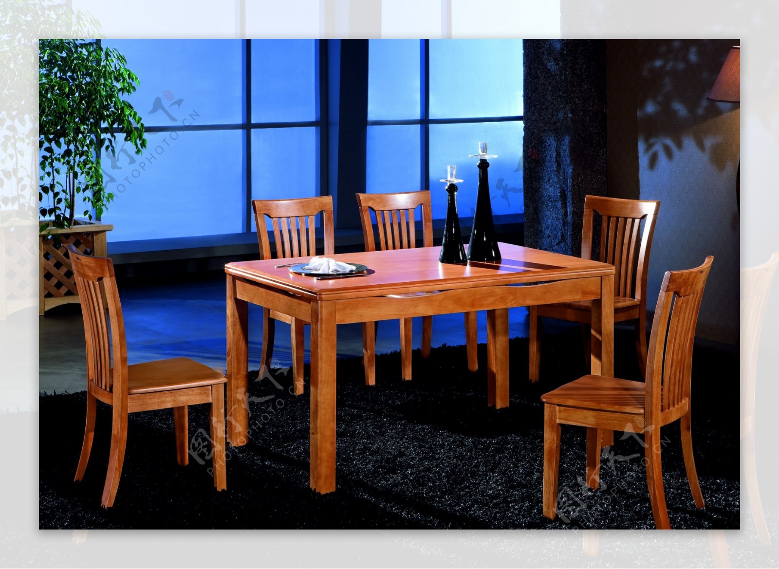 实木餐台餐椅实木餐台餐椅背景图片