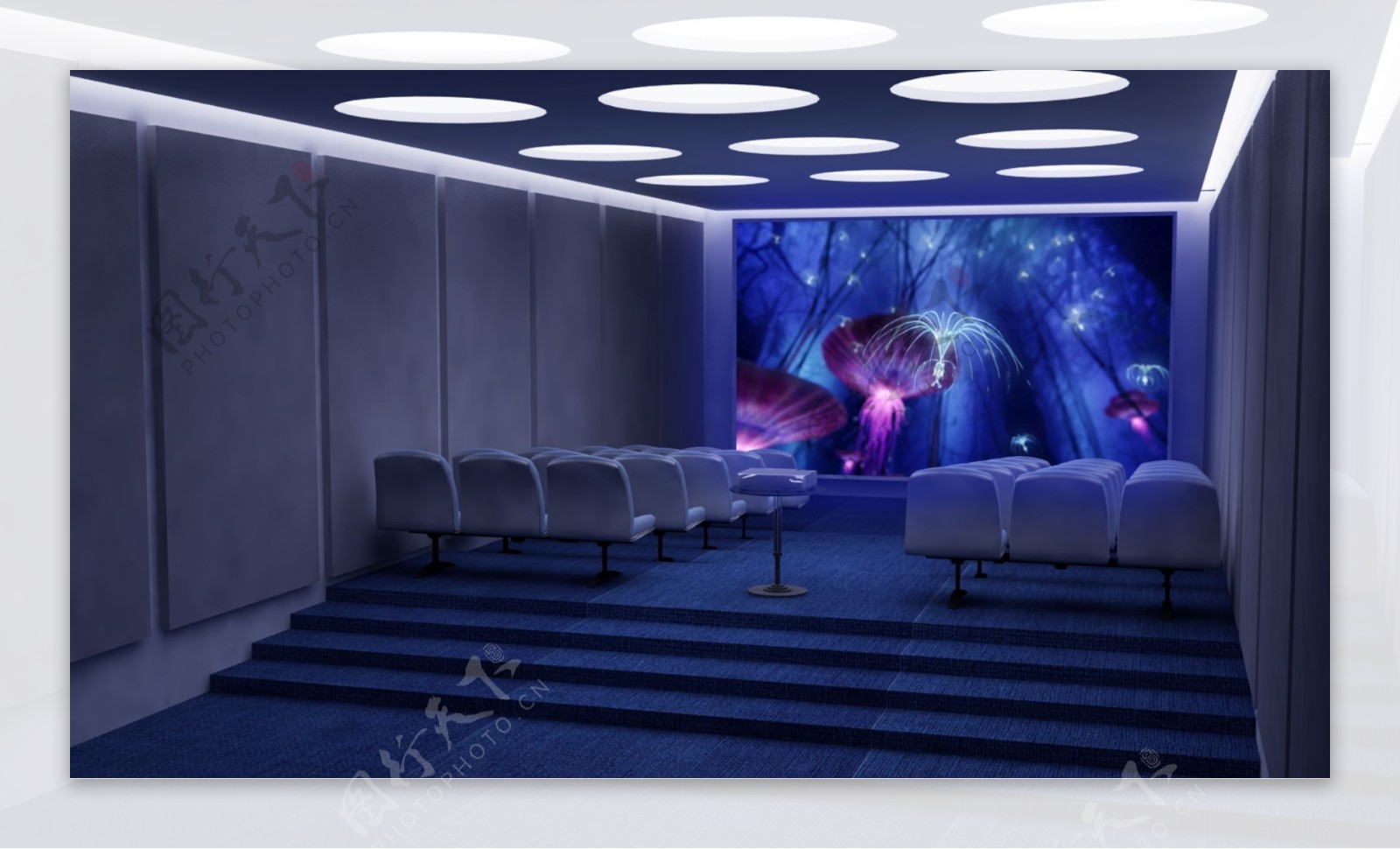 3d电影院室内设计图片