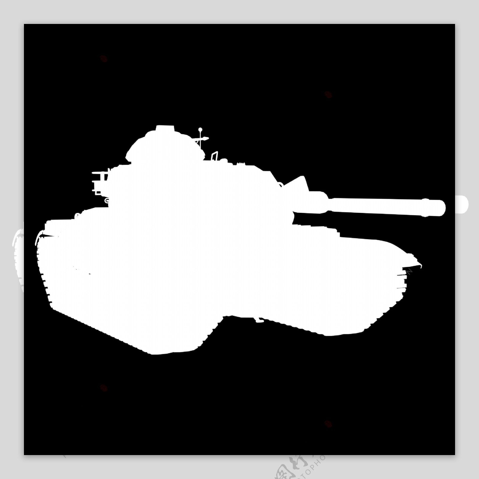 坦克兵器3D模型素材3
