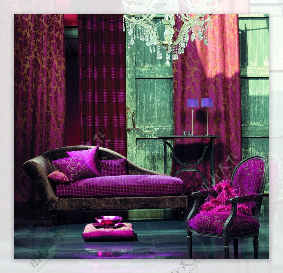 紫粉之优雅：简约欧式风|空间|室内设计|JedrecTsai - 原创作品 - 站酷 (ZCOOL)