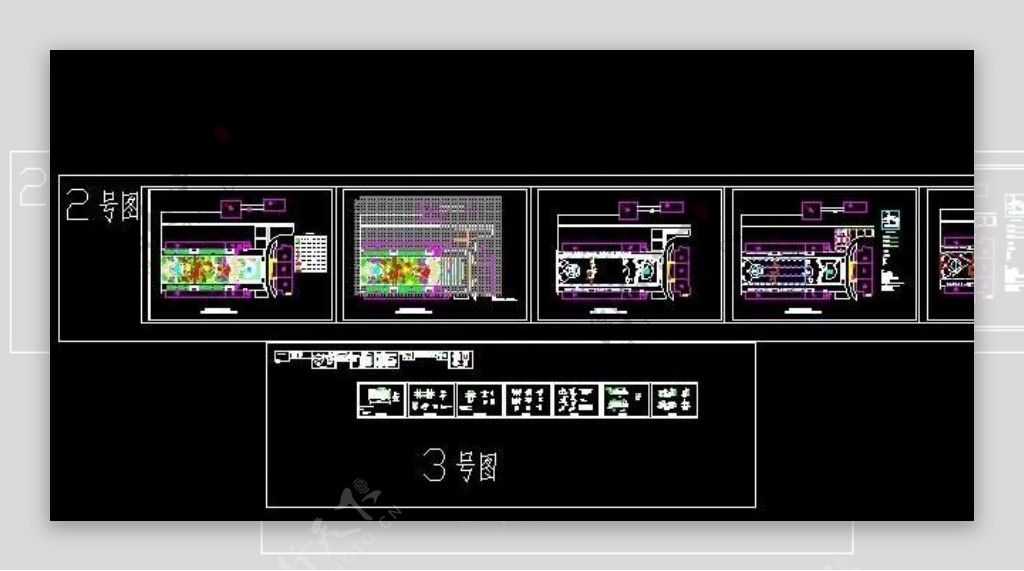 园林绿化规划施工设计图