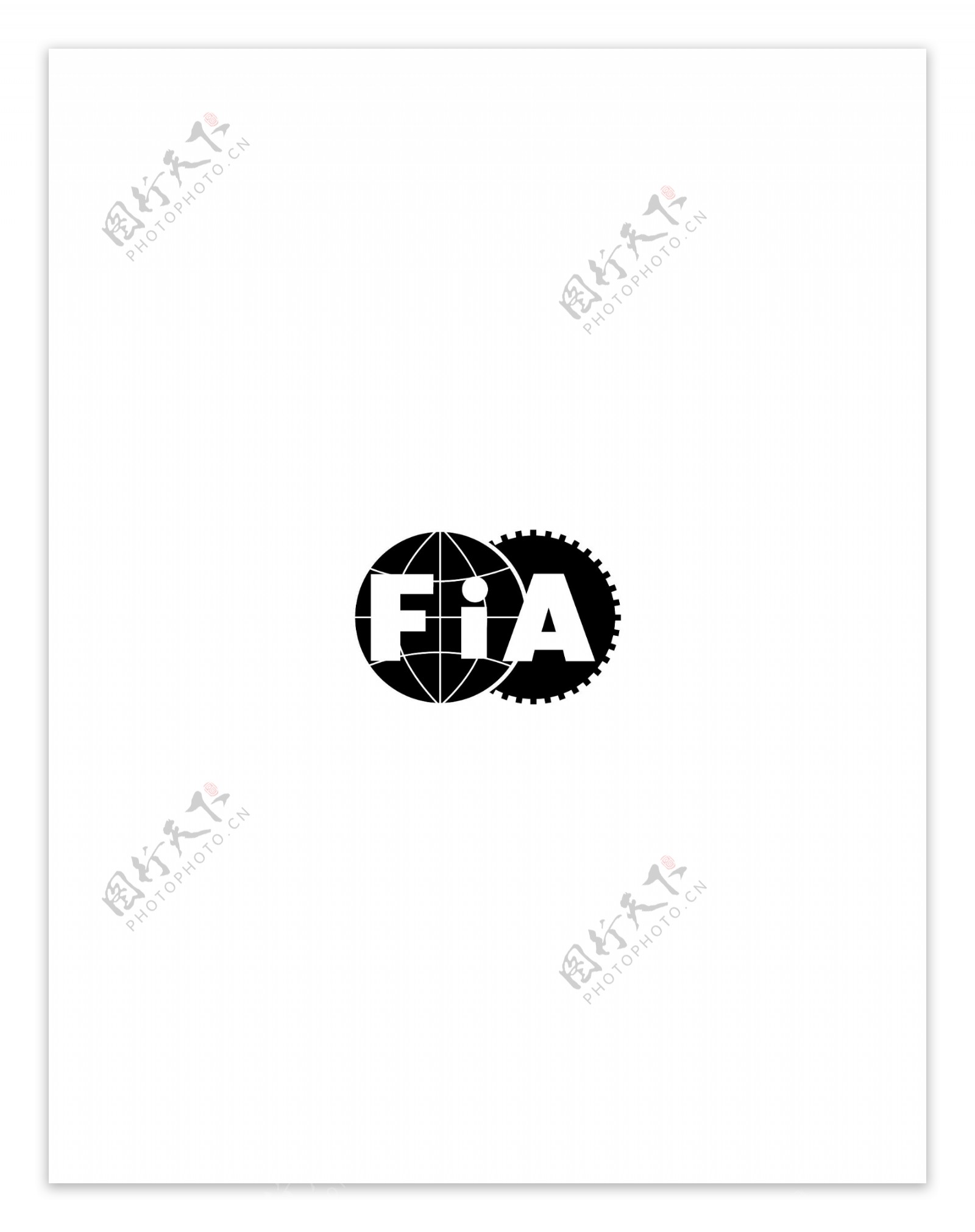 FiAlogo设计欣赏FiA矢量名车标志下载标志设计欣赏