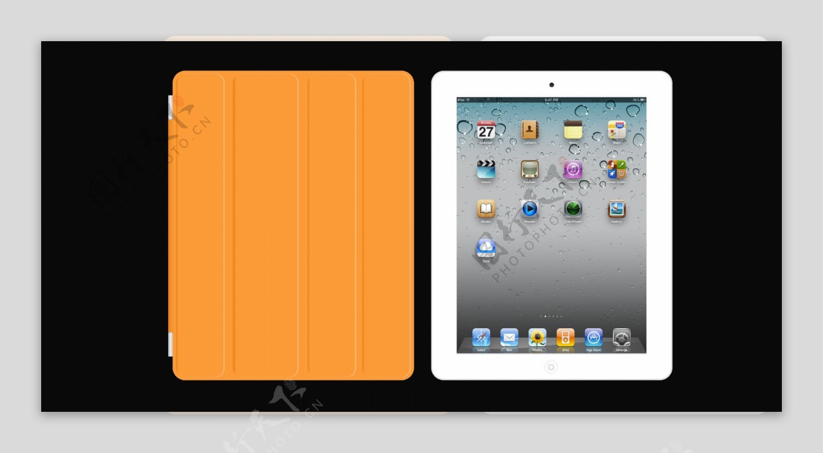 iPad2与smartcover