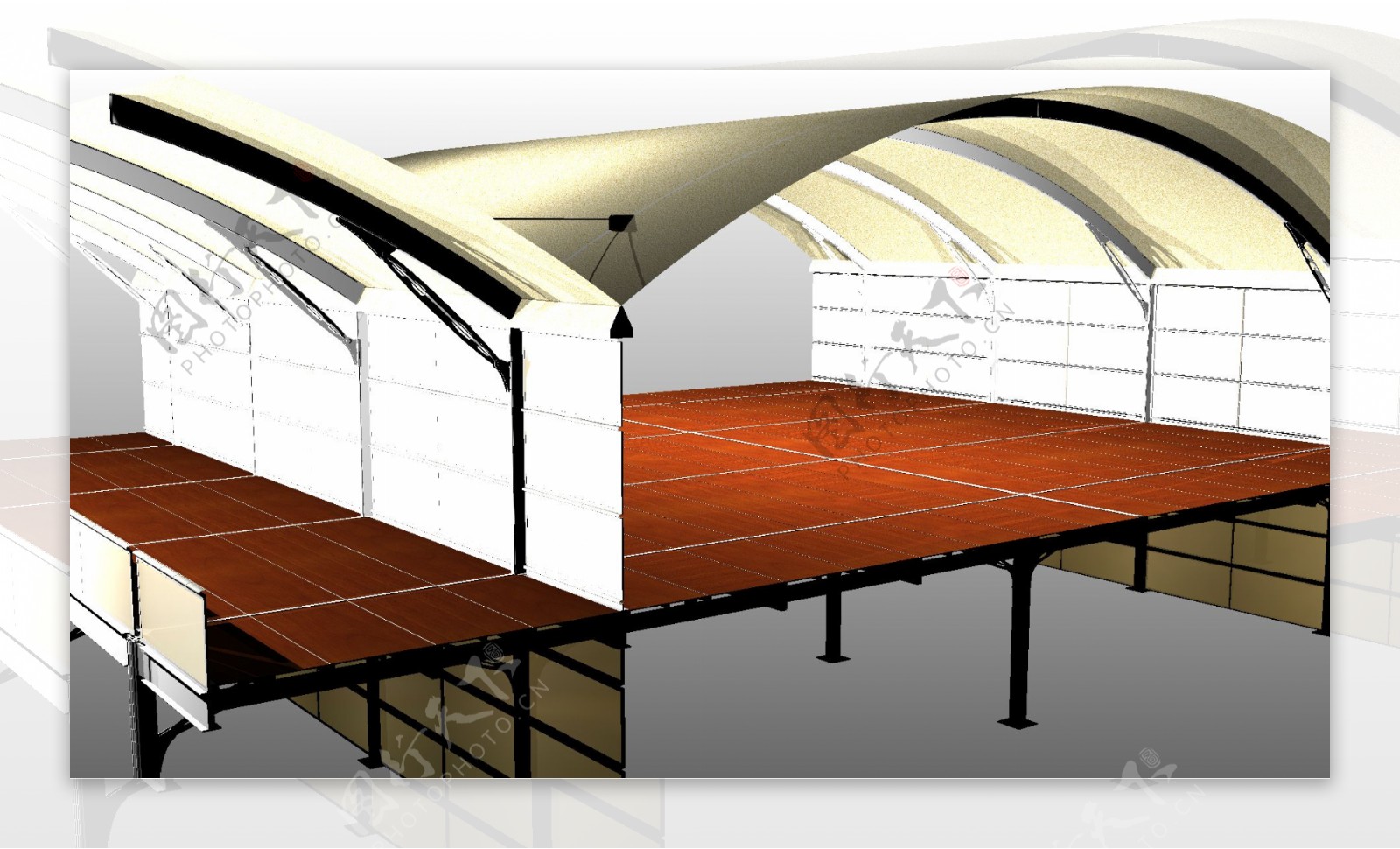 铝双层帐篷的设计结构