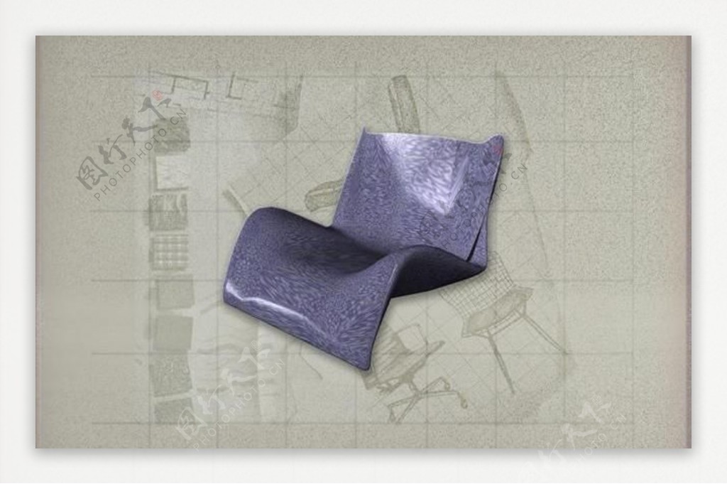 现代主义风格之沙发3D模型沙发025