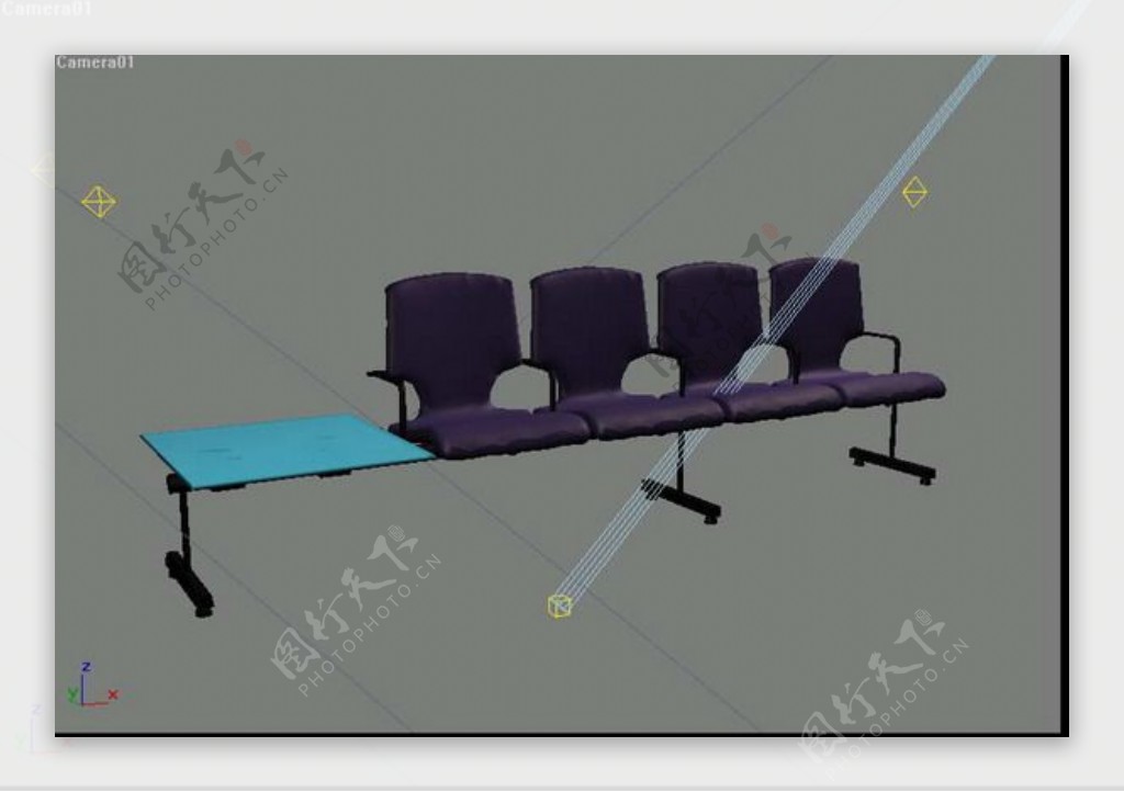 常用的椅子3d模型家具图片素材164