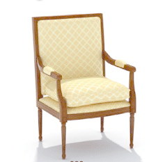 欧式椅子3d模型家具3d模型37