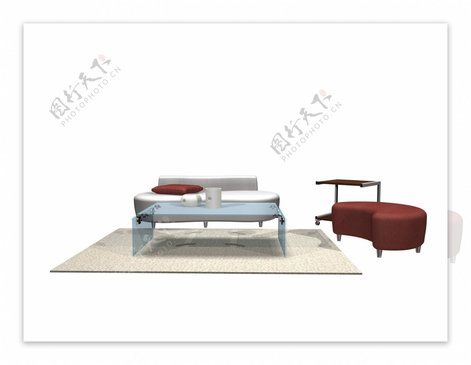 沙发组合3d模型沙发图片43