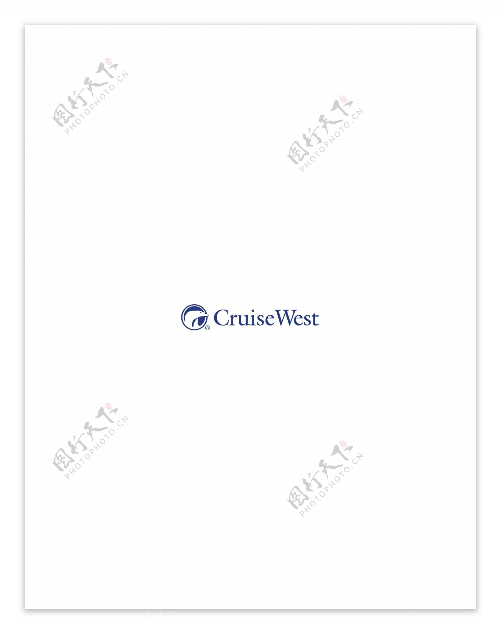 CruiseWestlogo设计欣赏国外知名公司标志范例CruiseWest下载标志设计欣赏