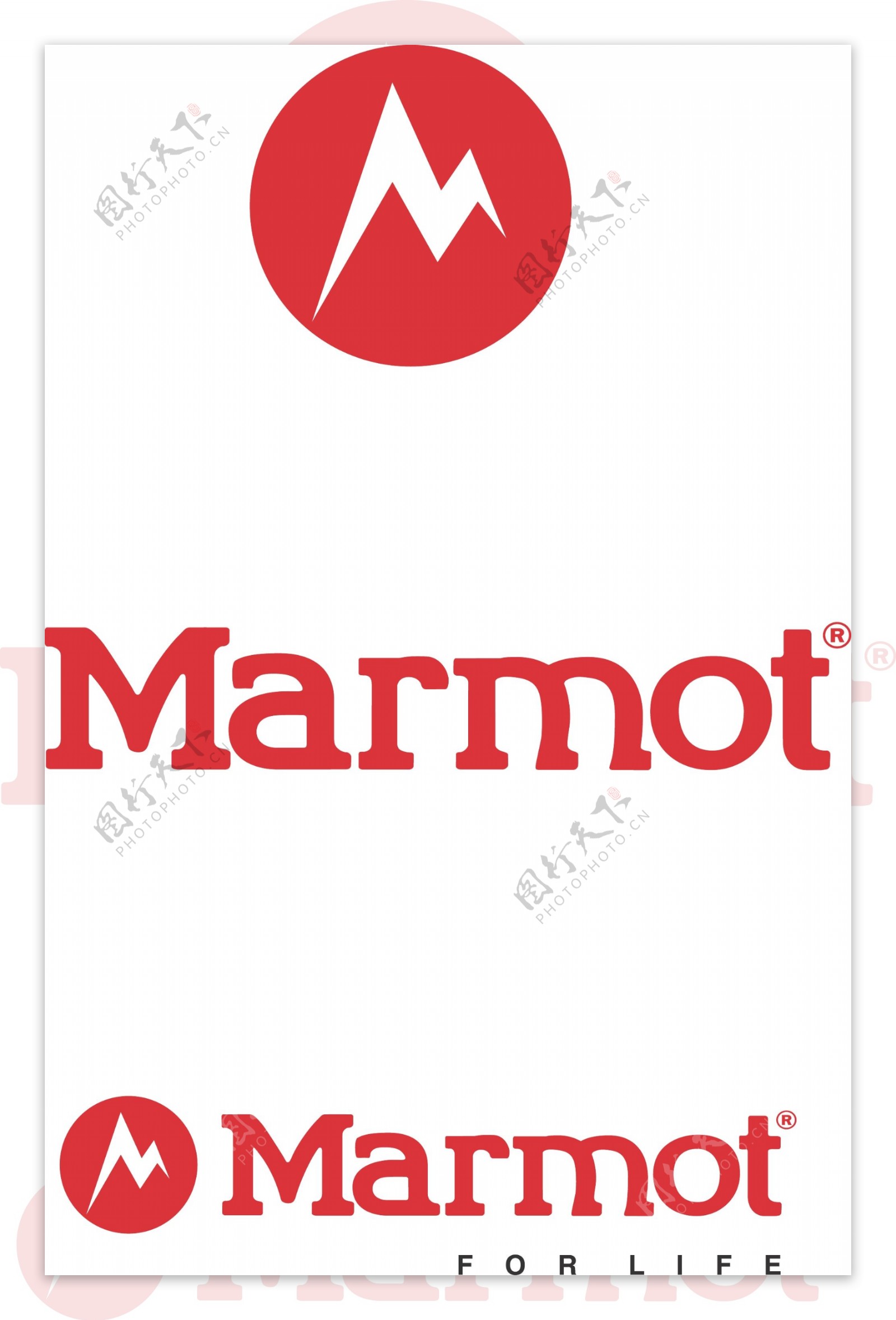 户外品牌Marmot矢量LOGO