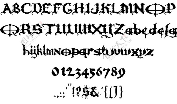 奥兹二世的字体