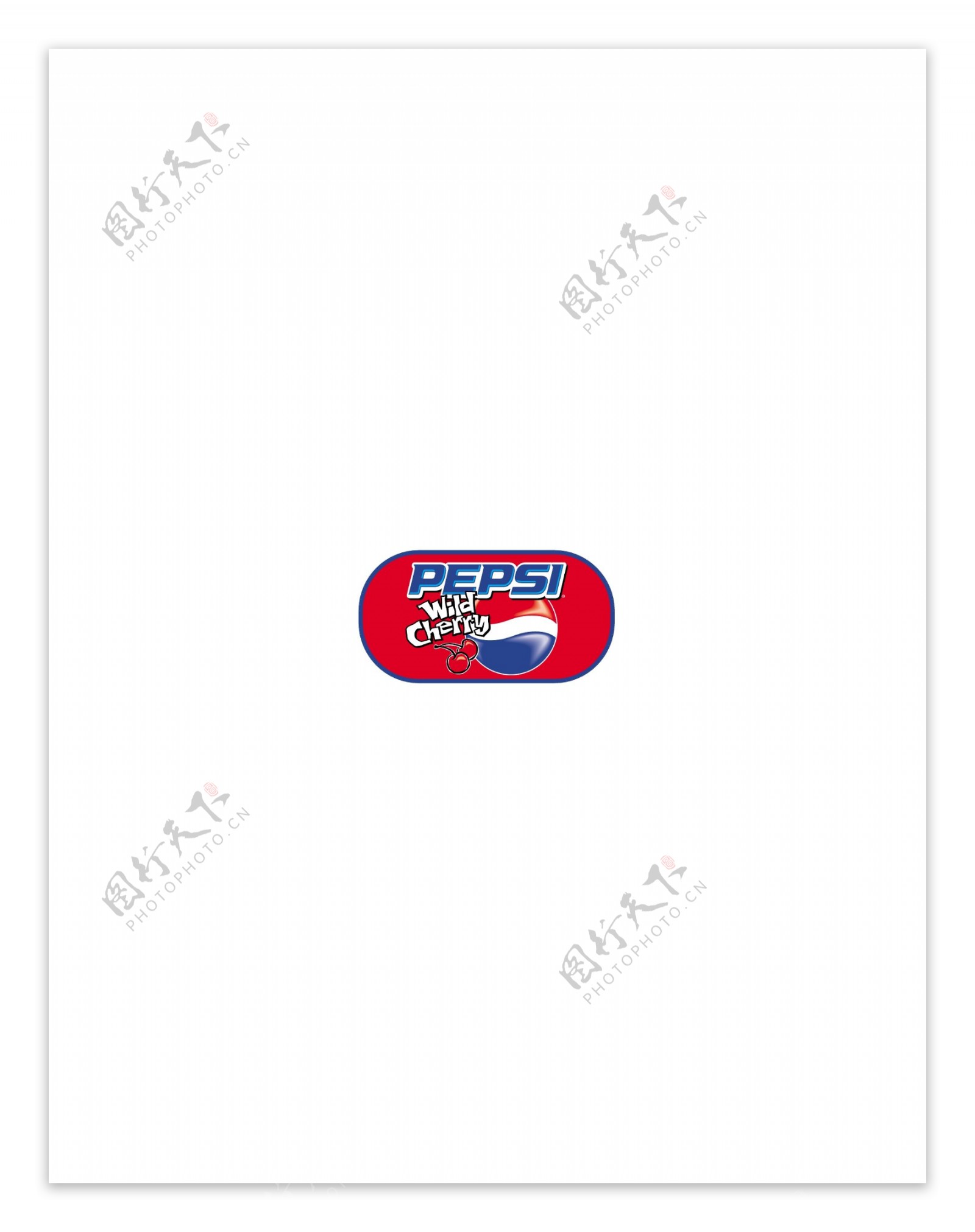 PepsiWildCherrylogo设计欣赏PepsiWildCherry饮料品牌LOGO下载标志设计欣赏