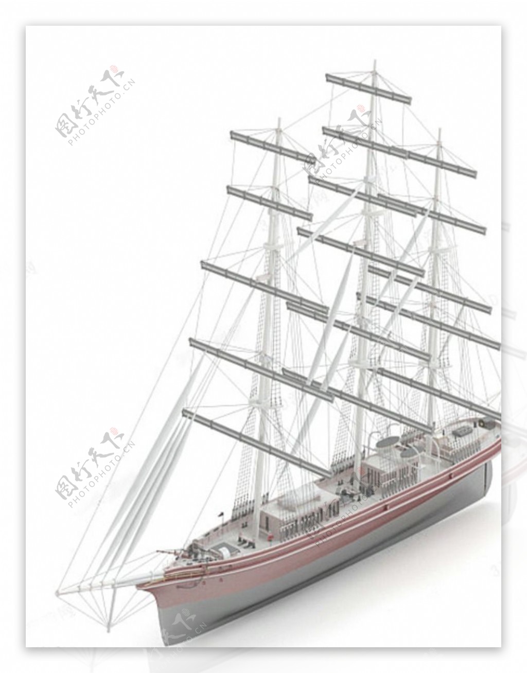 船模型图片