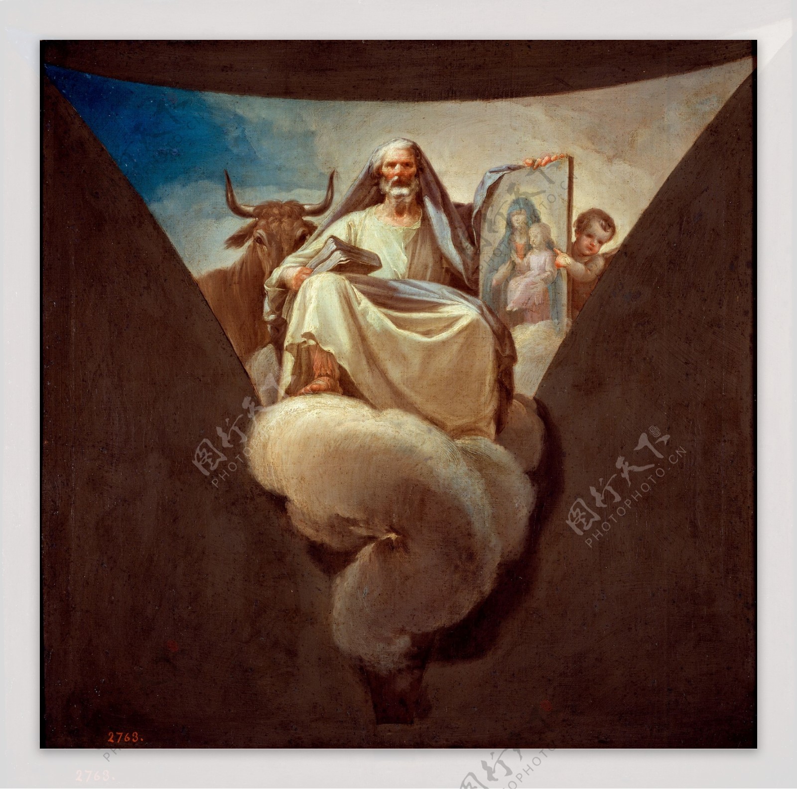 BayeuySubiasFranciscoSanLucas1771画家宗教绘画教会油画人物肖像油画装饰画