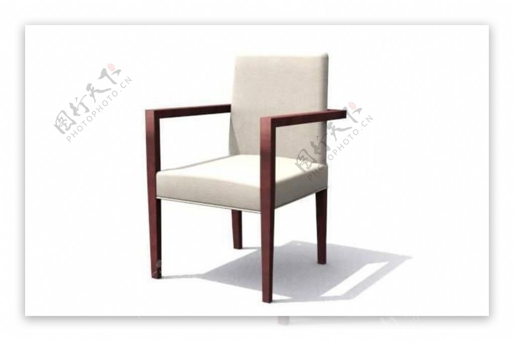 欧式家具椅子0523D模型