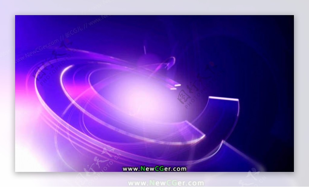 紫色虚拟模板
