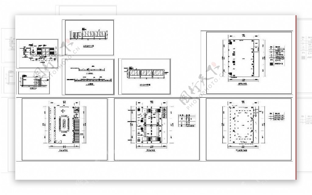 会议室CAD图纸