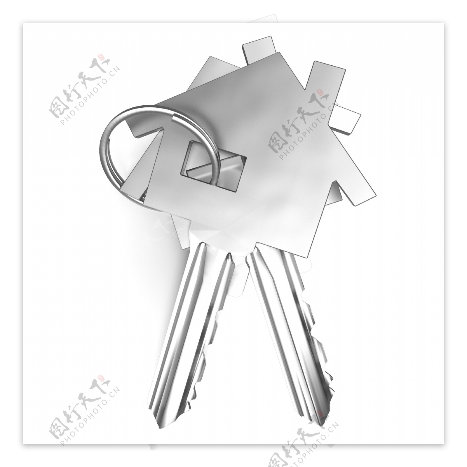家里房子安全或解锁键显示