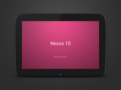 概念版的Nexus设计PSD素材