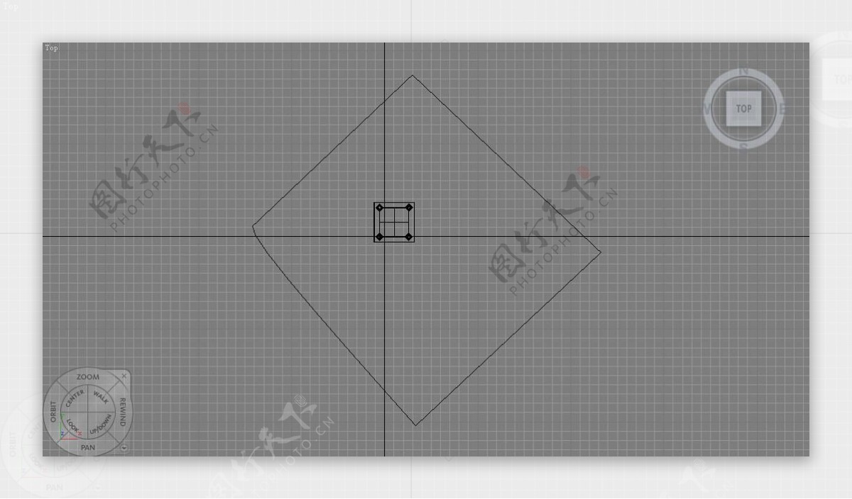 3D玻璃茶几模型