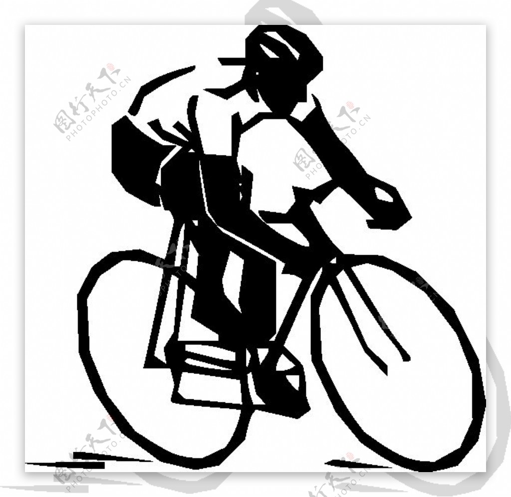斯坦伦自行车骑手剪贴画