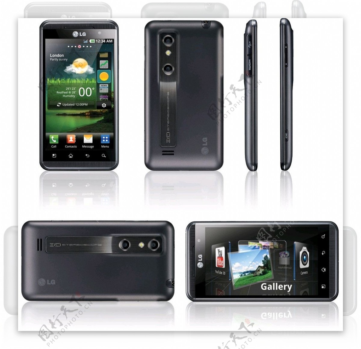 LG手机六视图图片