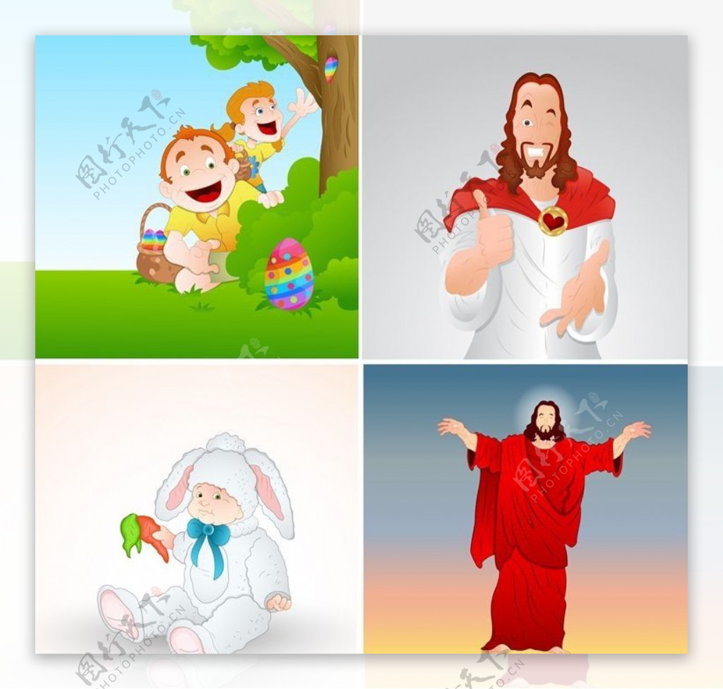 上帝复活节图片