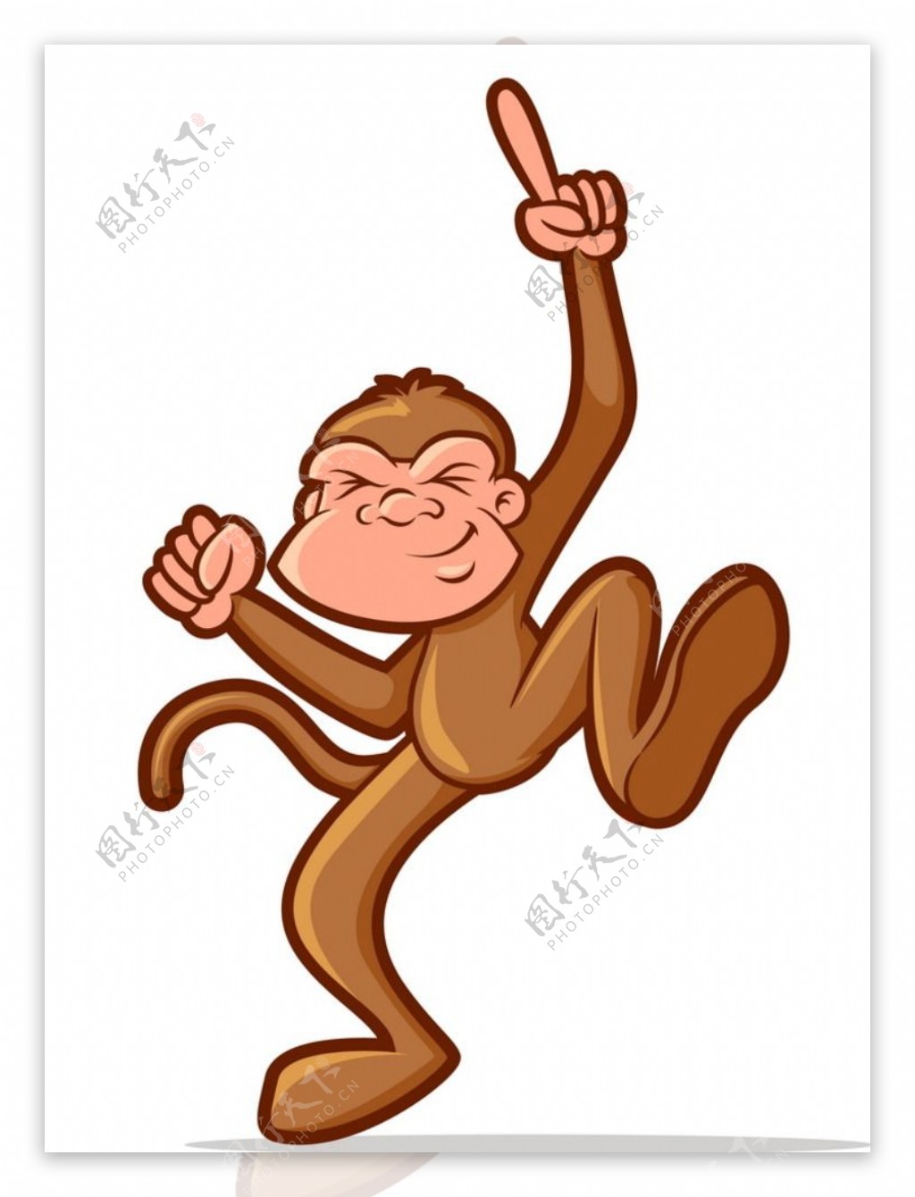 猴子卡通形象图片