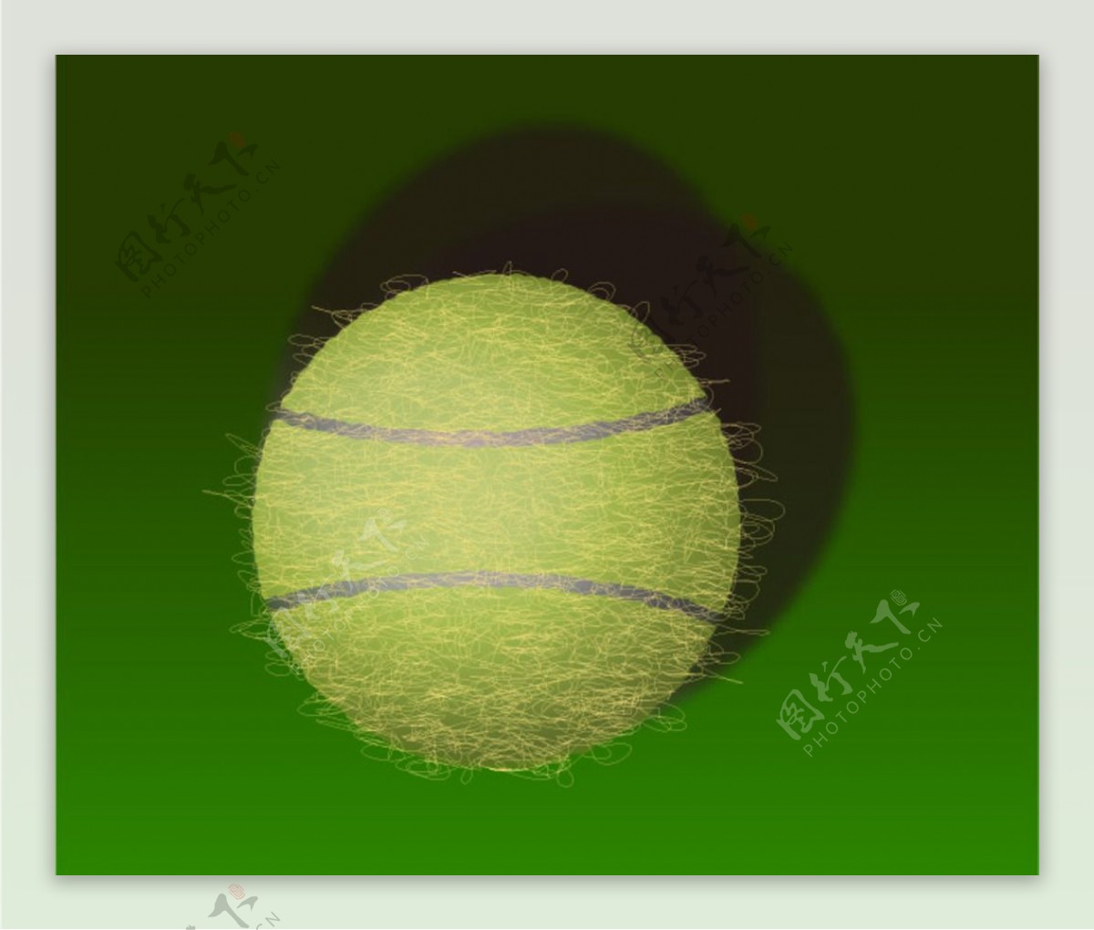 矢量网球图片