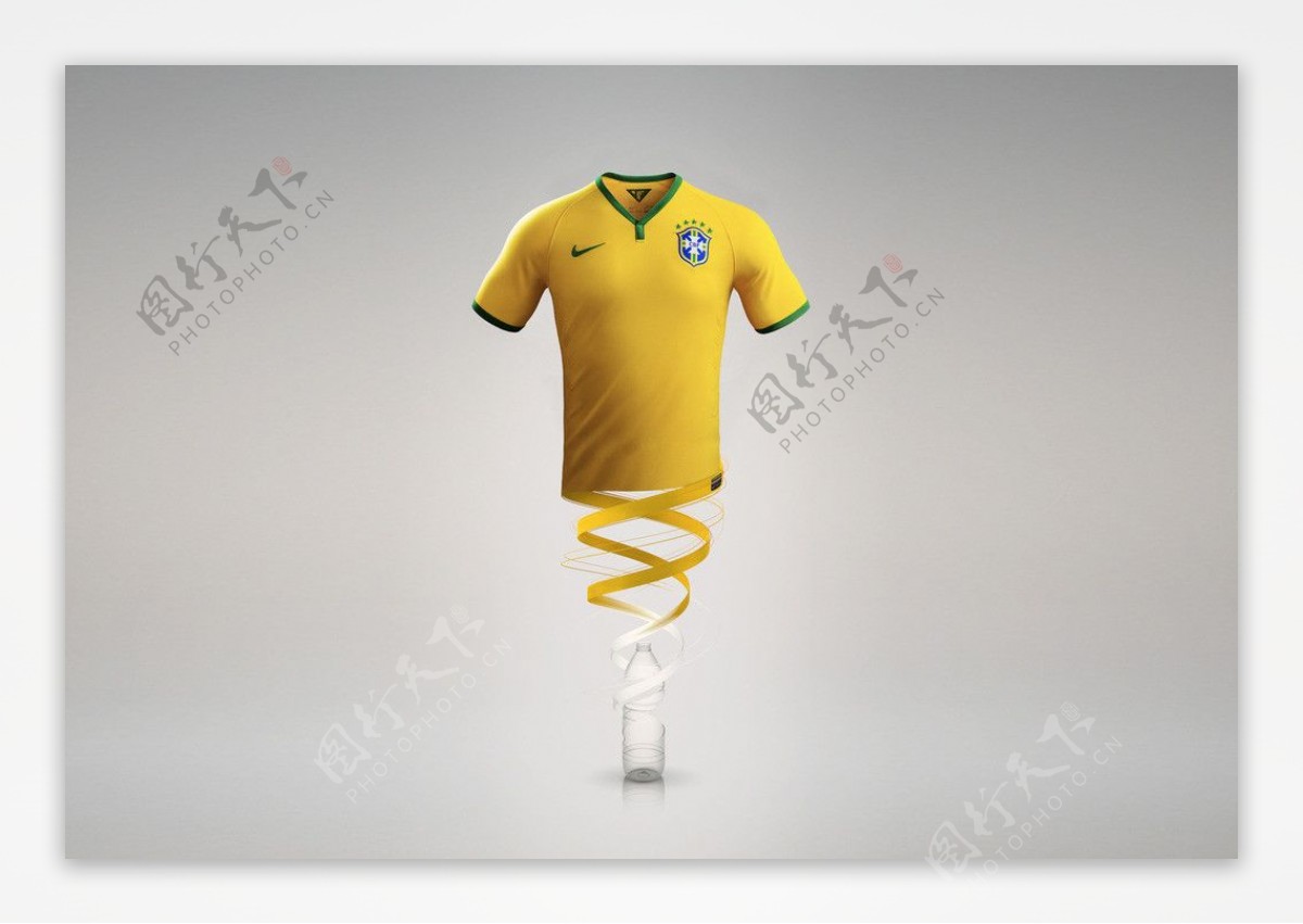 巴西队队服广告图片