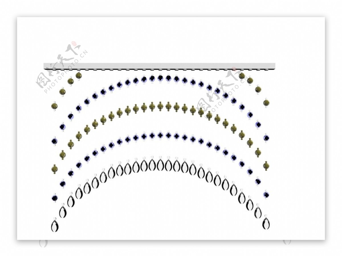 水晶珠帘图案珠帘定制珠帘图片