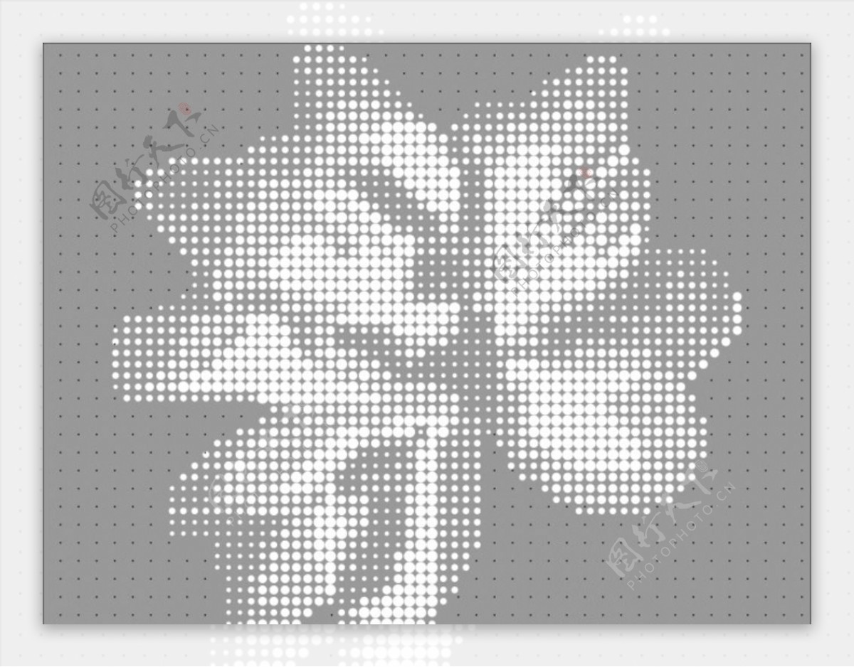 花朵花形矢量图图片