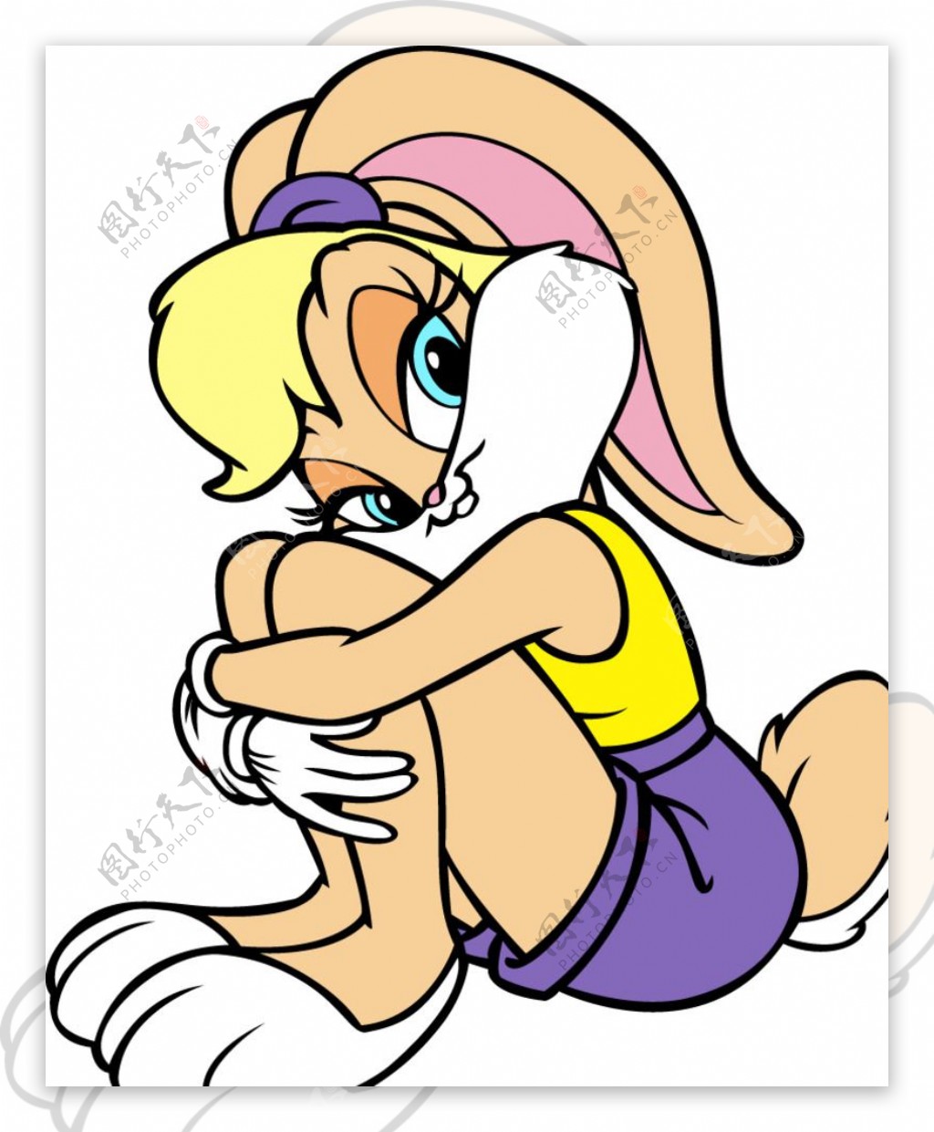 兔女郎兔美女卡通人物图片