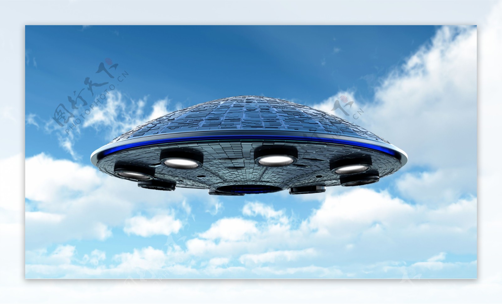 卡通UFO宇宙飞船飞碟外星手绘素材元素模板免费下载_psd格式_2000像素_编号41251295-千图网
