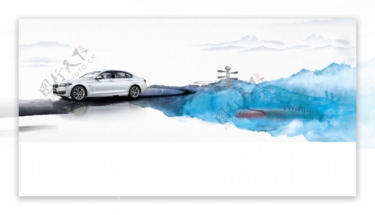 宝马2013款BMW5系国画图片