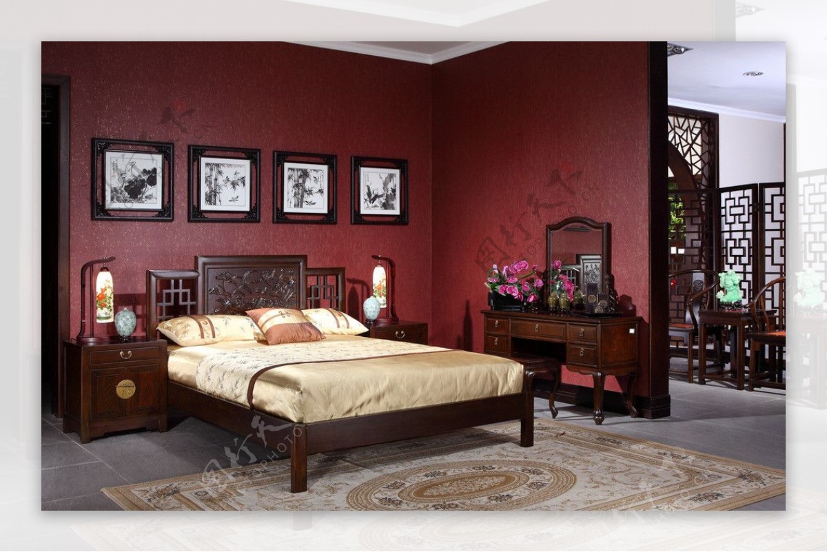 新古典风格卧室图片