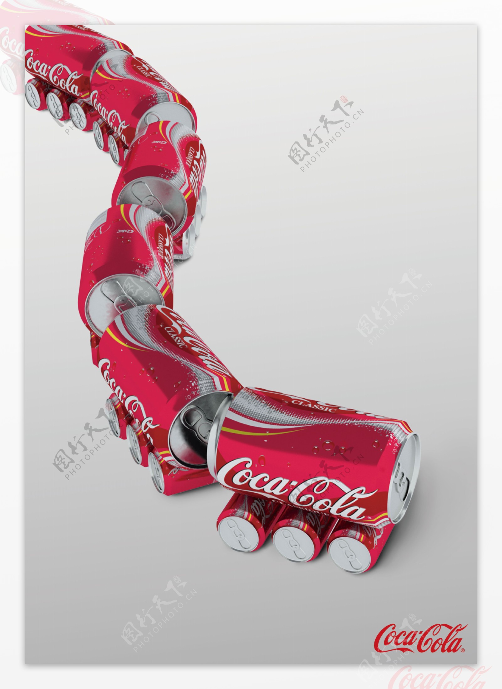 可口可乐招贴设计图片