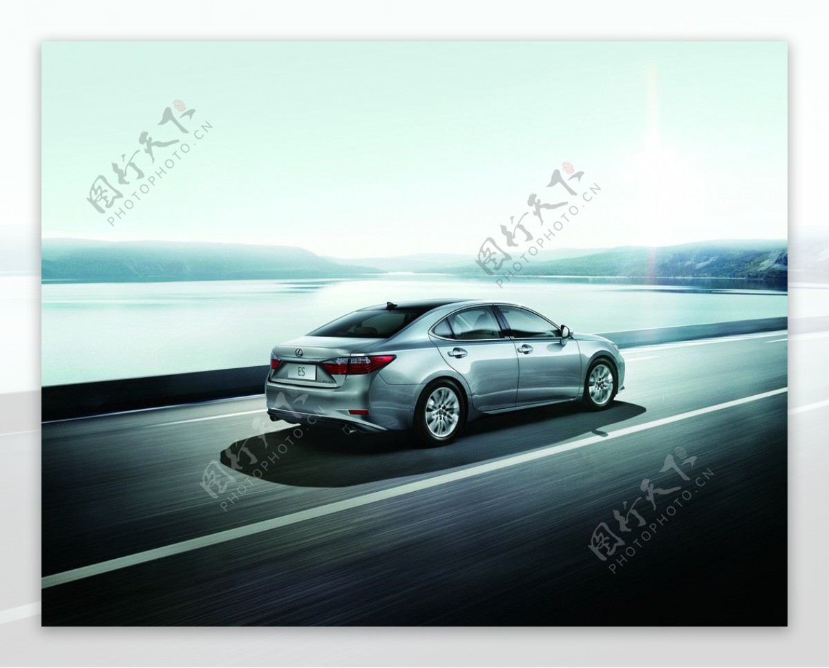 雷克萨斯2012年新款ES高档汽车广告高清大图图片