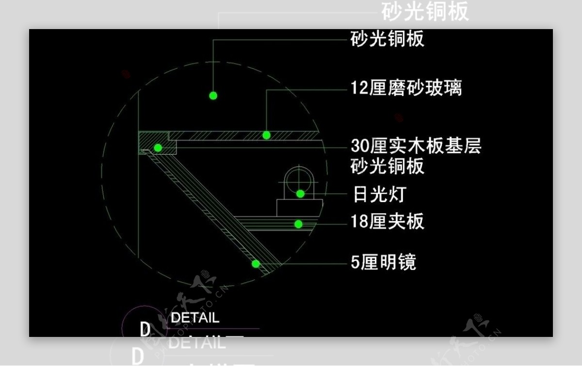 CAD之吧台收银台服务台设计图片