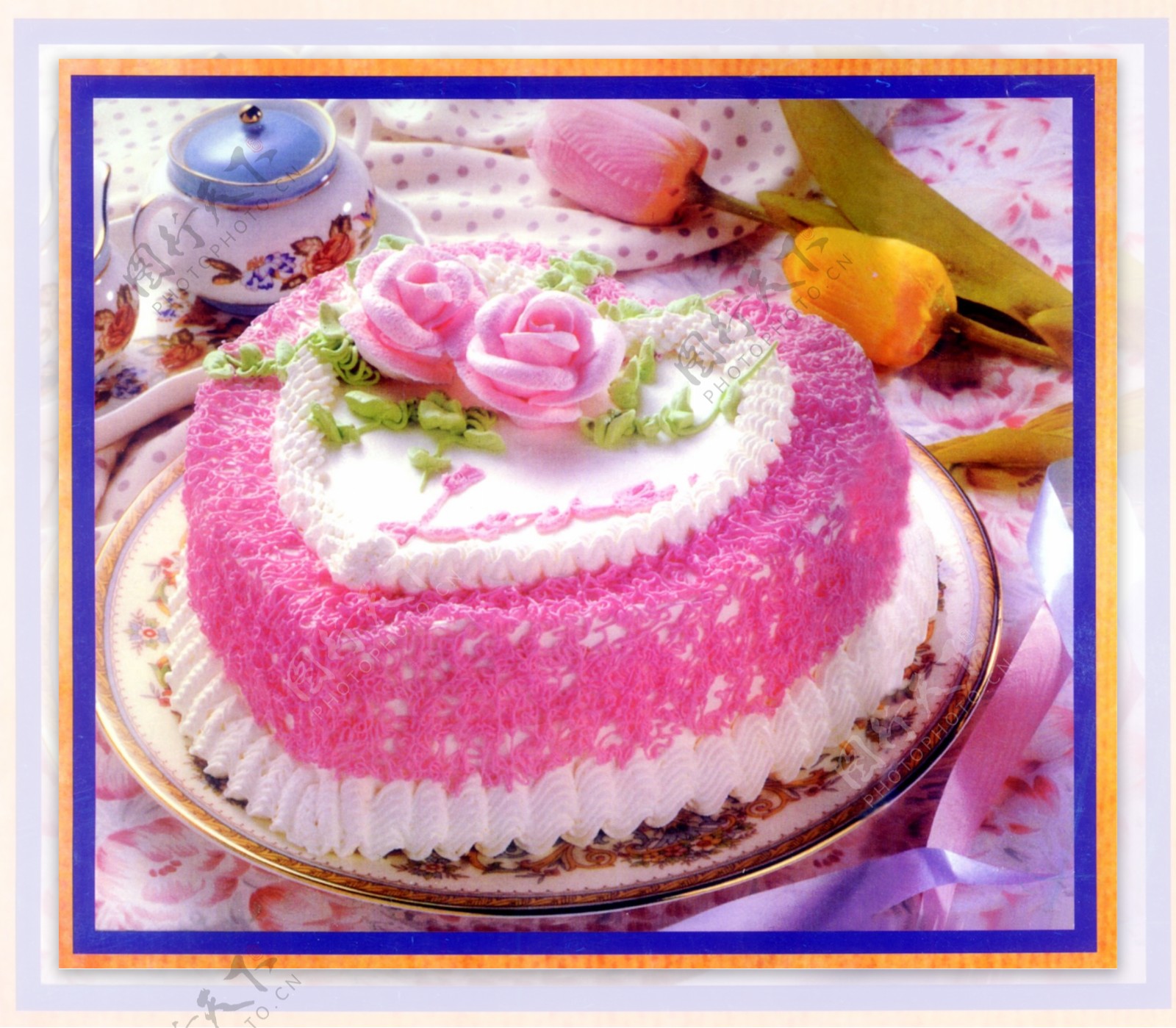 公主的生日蛋糕图片