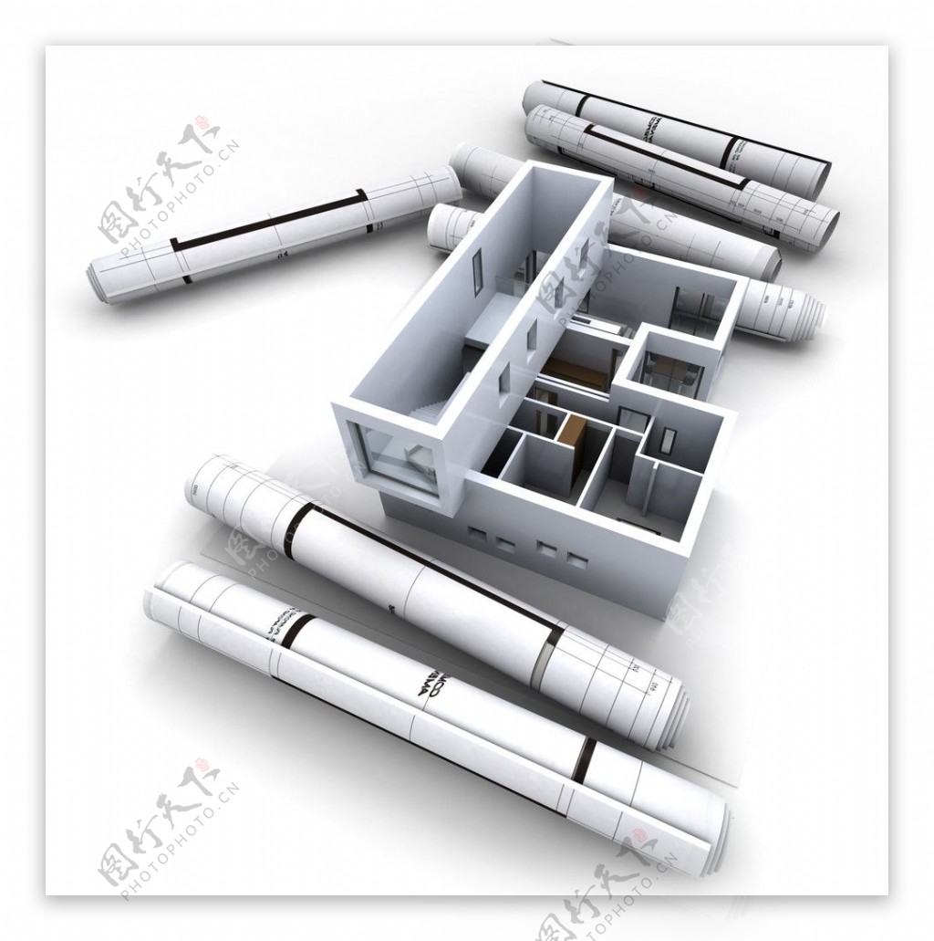 3d建筑模型图纸图片